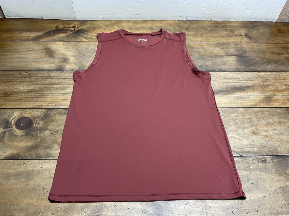 Skims Men’s Size Medium Maroon Muscle Tank Top